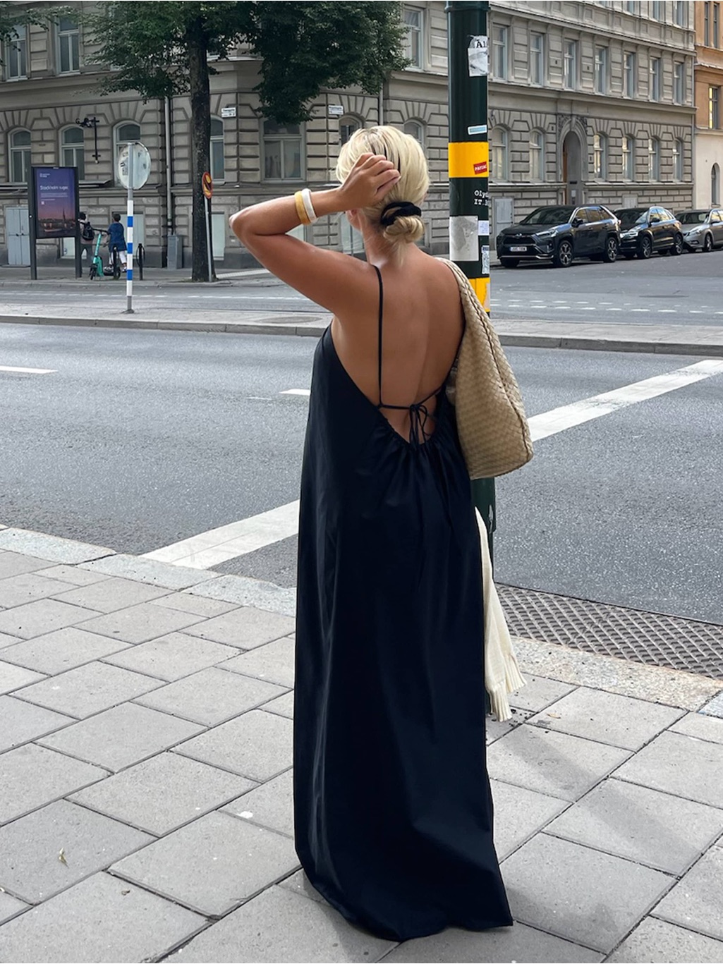 Djerf Avenue Breezy Dress In Black